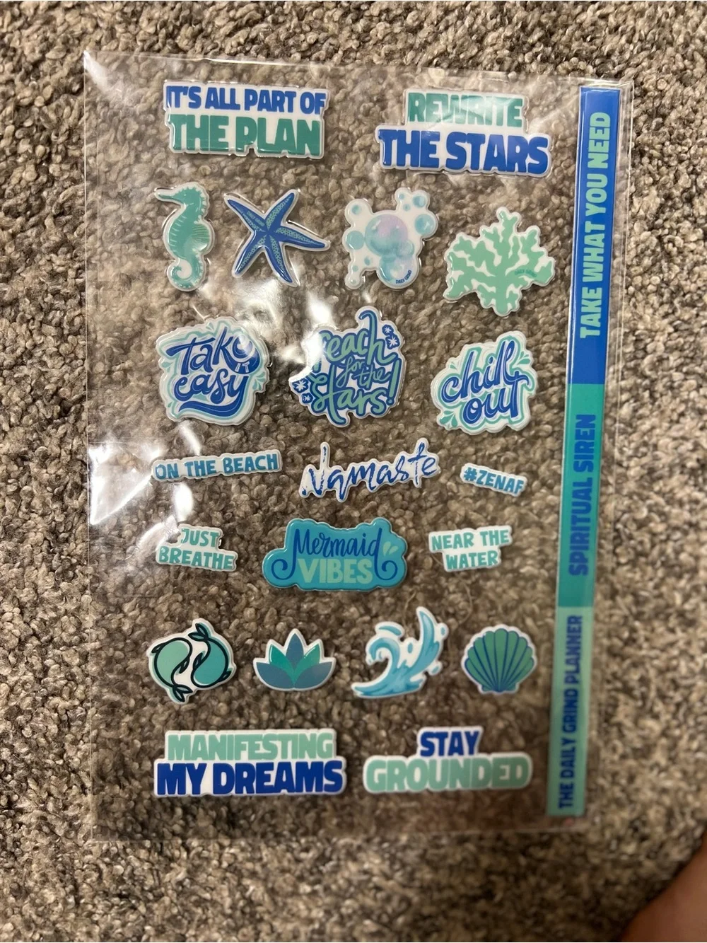 Daily Grind bright turquoise